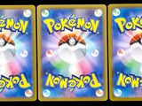 two cards with a picture of a pokemon character on them