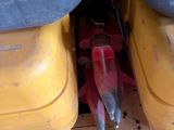 a pair of shoes that are sitting on a pallet