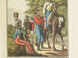 a picture of a picture of a man on a horse and a man on a horse and a man on a horse