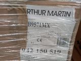 a box with a label on it that says arthur martin