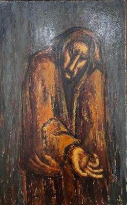 Fernand ELIE (1906-1992) Le Mendiant