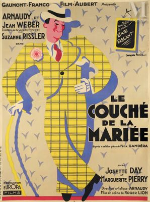 a poster for the movie le ouche de la marie