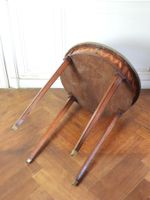 GUERIDON circulaire de style Louis XVI en bois de placage à … (photo 5)