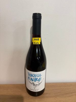 13 bouteilles "Tranquille Pinard", Castelas, 2024. - matériel à l'étud - Photo 1