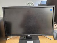 Deux écrans ACER (pied cassé) + AOC, unité centrale HP, clav…