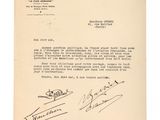 une lettre du président des États-Unis adressée au président des États-Unis