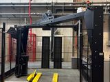 an image of a fork lift in a warehouse