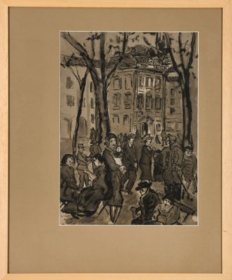 Henry-Marie BESSY (1895-1969) Composition, 1932