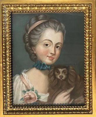 ECOLE FRANCAISE du XIXe siècle dans le goût du XVIIIe siècle…