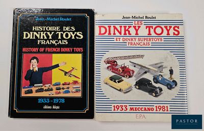 two books about dinky toys and their history of french toys