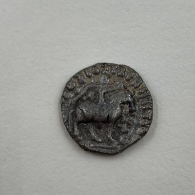 Bactriane, Azes II Drachme d'argent