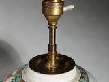 a lamp that is sitting on top of a table