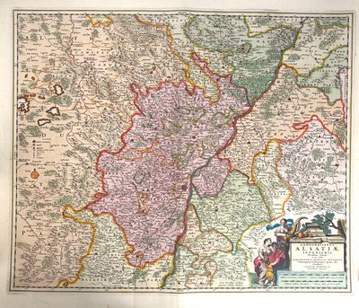 une vieille carte de la ville de Londres avec ses rues et ses avenues