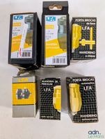 Lot de 6 mandrins de modèles divers.