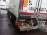 a truck that is parked on the side of the road