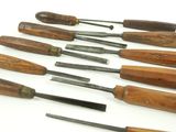 a lot of tools that are laying out on the table