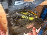 a man that is working on a tool box