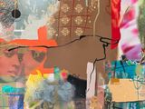 une photo représentant un collage de différentes images sur une feuille de papier