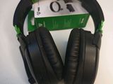 a pair of headphones sitting on top of a table