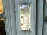 a close up view of a thermometer attached to a wall