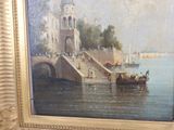 a picture of a painting on the wall of a building