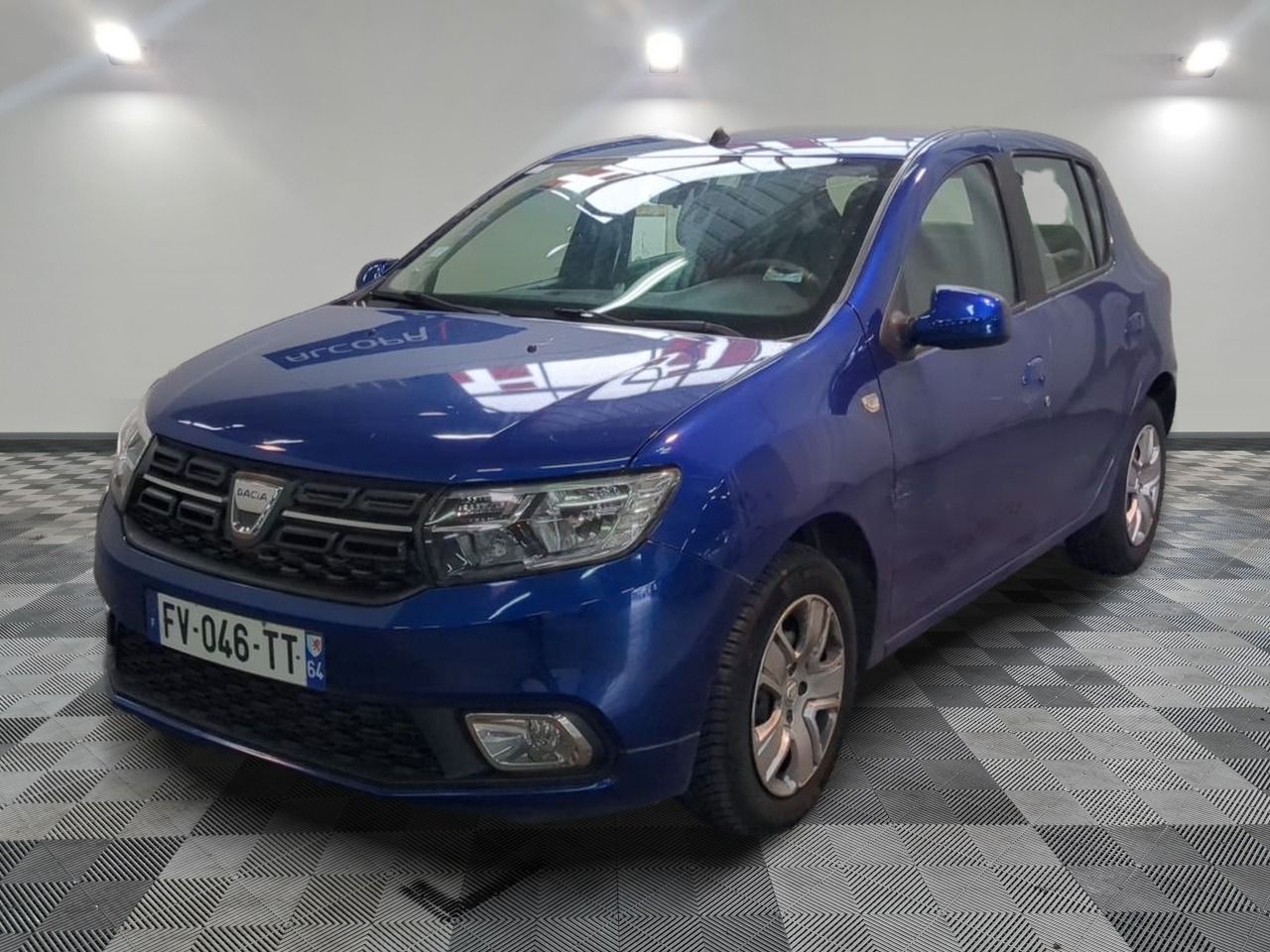 DACIA - SANDERO ECO-G 100 CITY + - EG - Mise en service: 11/12/2020 - euro 6 Véhicule grêlé. Véhicule équipé de GPL