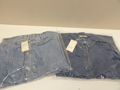 IT HIPPIE - Lot de 2 vêtements femmes en denim - NEUF avec é… - Photo 1