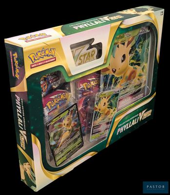 une boîte de cartes Pokémon qui se trouvent dans la boîte