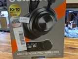 a box of headphones on a table in a store