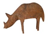 an image of a rhino figurine is shown on a white background
