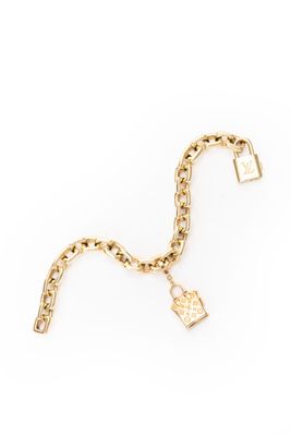 Louis VUITTON - Bracelet en or jaune 750 millièmes, retenant…