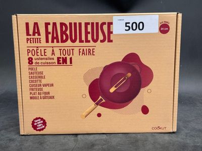 a box of food that is sitting on a table