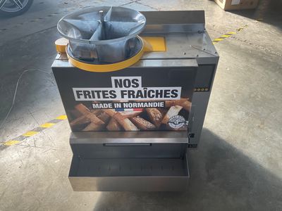 une machine sur laquelle se trouve un aliment quelconque