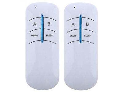 Lot de 2 thermomètres sans fil blancs pour portes et fenêtres