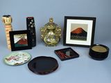 a lot of items that are sitting on a table