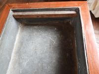 GRANDE JARDINIERE rectangulaire en acajou et placage d'acajo… (photo 6)