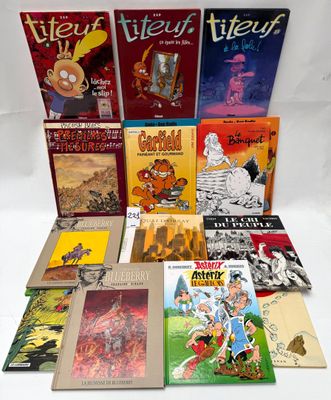 many children ' s books are lined up on a white surface