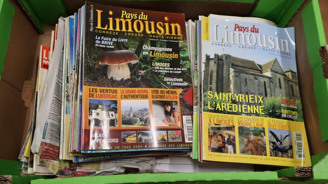 Revues Limousines dont bulletin de liaison « Renaissance du vieux...