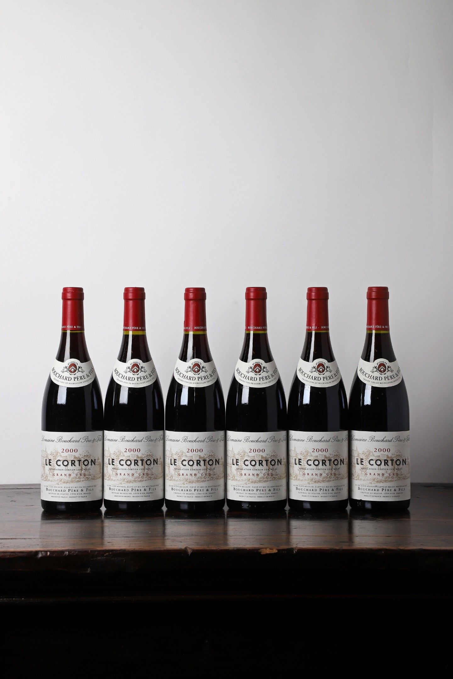 6 B LE CORTON (Grand Cru) (Caisse Bois d'origine) - 2000 - B…