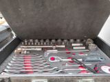 many tools in the tool box on the grill