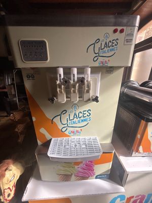 Ensemble machine à glace italienne et machine à granita - vj…