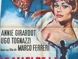 french movie poster for the film le mar de la femme barbe