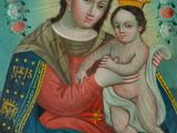 an image of a painting of a woman holding a baby