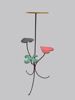 1 porte-plantes - tablettes bois figurant les enseignes d'un… (photo 2)