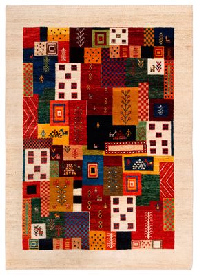 Kleiner Gabbé-Teppich Persien. Wolle auf Wolle. Dans l'intér…