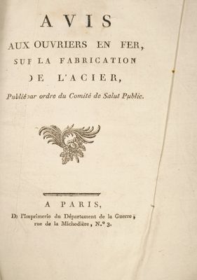 [Convention Nationale]. Recueil de textes sur l'armement et …