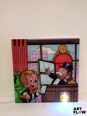 The Nineties Mr Monopoly the Billionaire Technique mixte Néo…