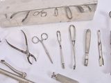 a lot of tools that are sitting on a table