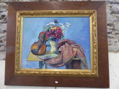 Nature morte au violon