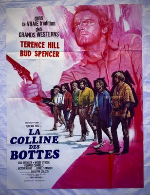 une affiche du film « La Colline aux bottes »